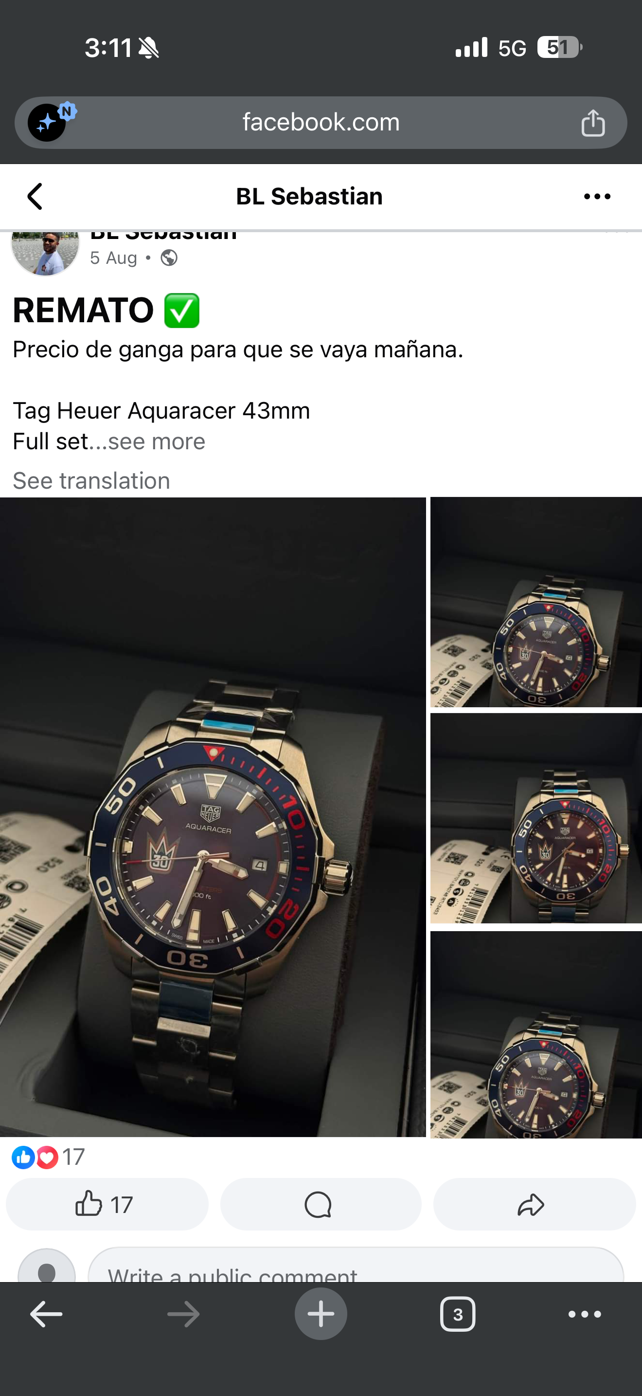 TAG Heuer Formula 1 Red Bull Racing